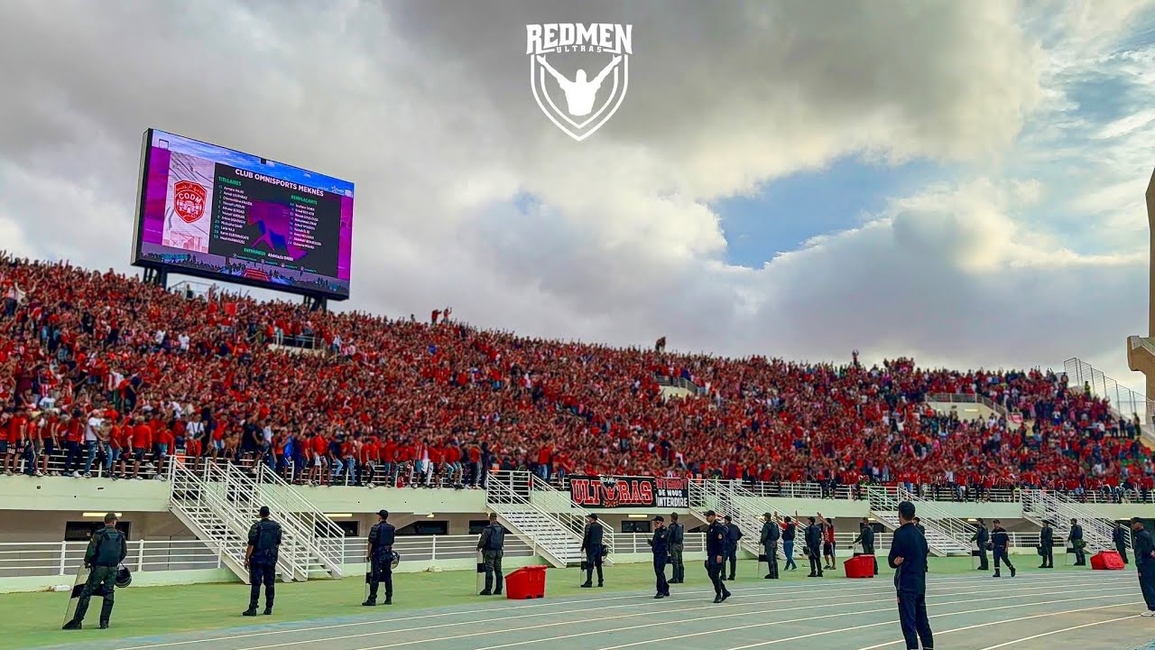 تنقل تاريخي و كراكاج عالمي للجمهور المكناسي بقيادة Ultras Red Men في مدينة فاس / [CODM vs Mas]