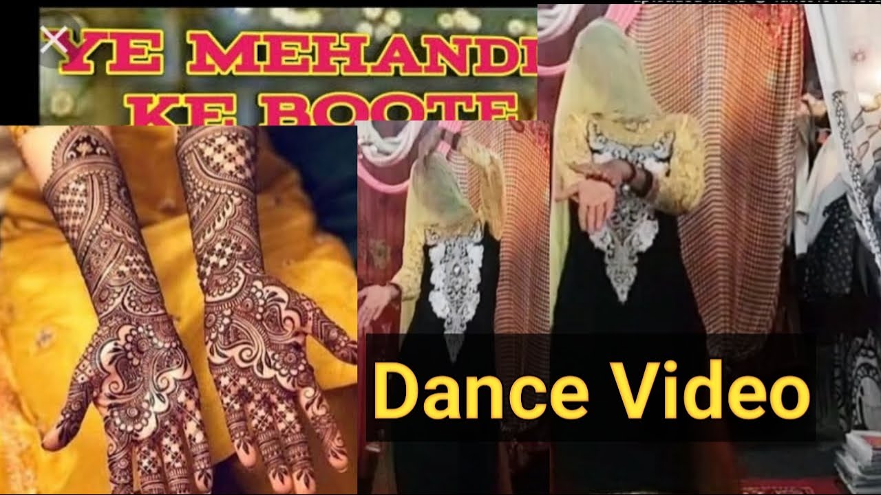 mehandi ke boote