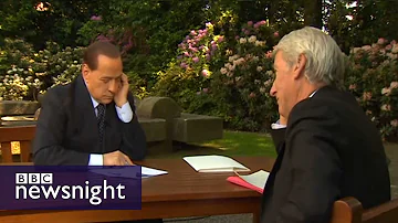 TRAIL: Interview with Silvio Berlusconi - Newsnight