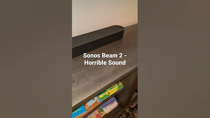 Sonos Beam 2 Randomly Makes Loud Horrible Sound