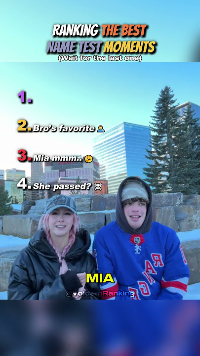 Ranking The Best 'Name Test' Moments