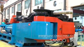 SANCO tube bending machine for shipyard workshop