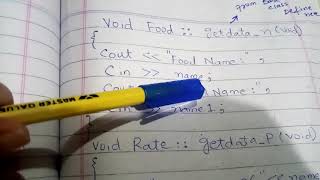 Multilevel Inheritance || OOP || Program Example of Multiple Inheritance