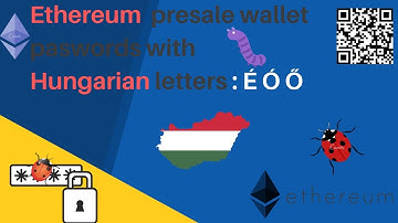 How to recover Ethereum presale wallet password with Hungarian characters ÉÓŐ....