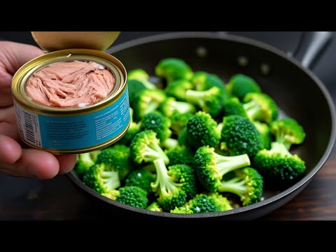 Es ist so lecker, dass ich es fast jeden Tag mache! Einfaches Brokkoli-Rezept!