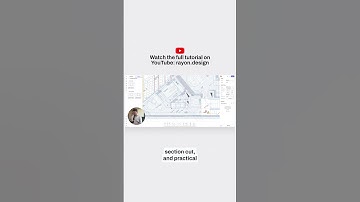 How to Draw a Section Faster #millworkdesign