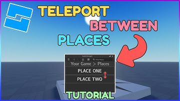 How to Teleport Players Between Places in Roblox Studio