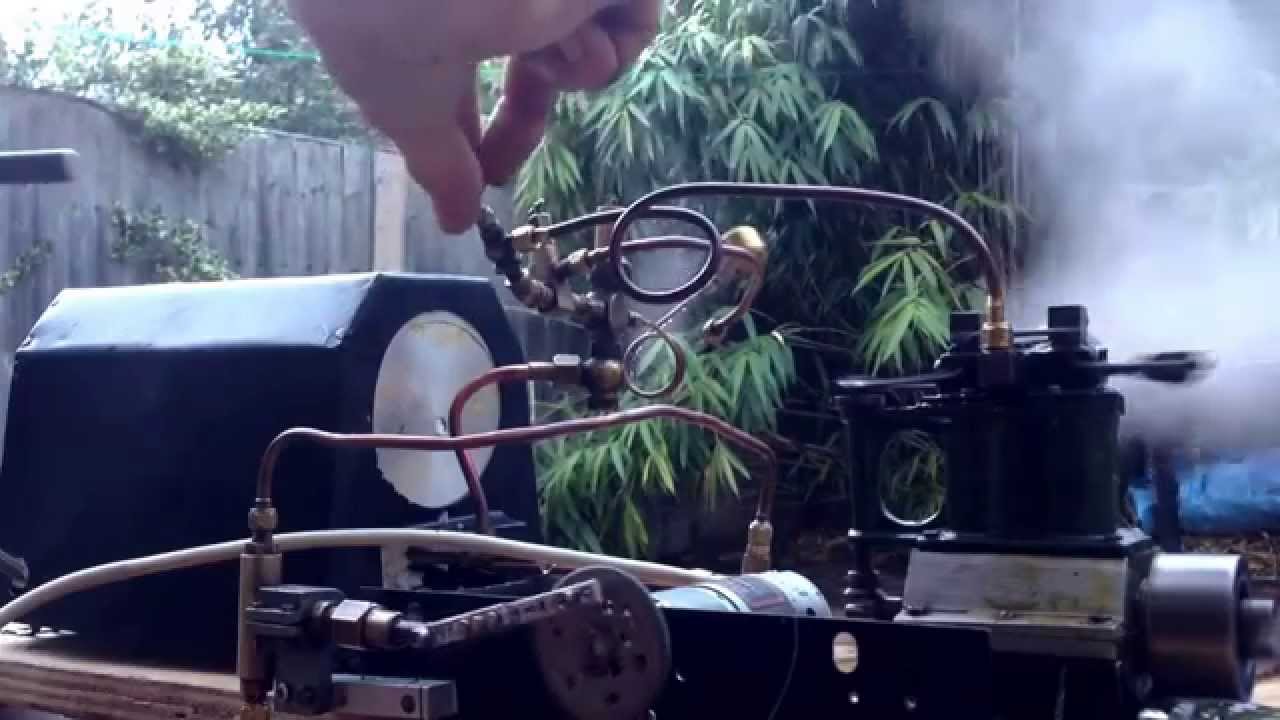 Monotube boiler mark 2. First test, with a 1973 Gates high speed marine