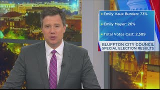 Emily Vaux Burden projected winner of Bluffton special election