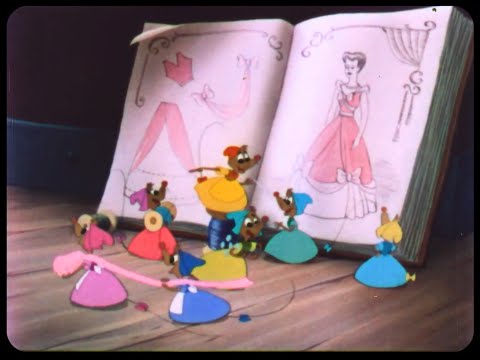Cinderella 1950 Little Dressmakers The Work Song 16 Mm 