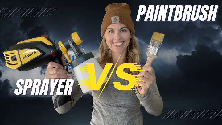 Why I Use a PAINT SPRAYER On Furniture Makeovers