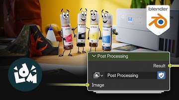 Blender Render - Post Processing in Compositor