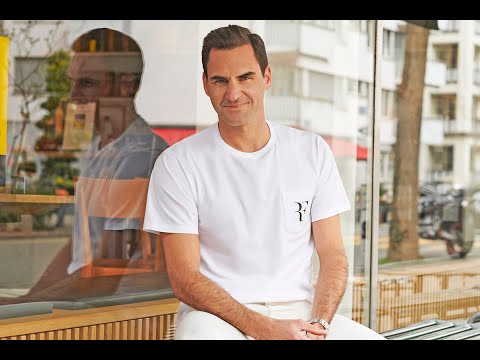フェデラー6/27発売「RFグラフィックTシャツ」を語る - YouTube