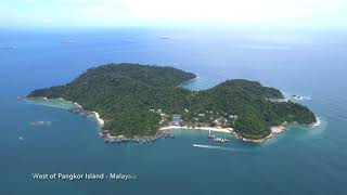 Pangkor Island 4K Scenic Drone Film Ultra High And Low Flight Relaxing Guitar