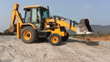 JCB 3DX machine | mud leveling by jcb | SSS AGRI TECH