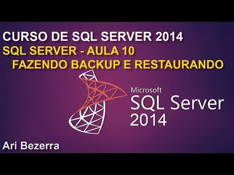 SQL SERVER - AULA 10 FAZENDO BACKUP E RESTAURANDO