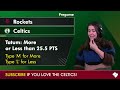 Boston Celtics vs Houston Rockets Live Streaming Scoreboard, Play-By-Play, Stats