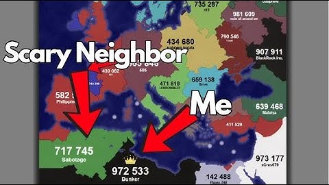 How To Fight An Equally Big Neighbor |  Territorial IO