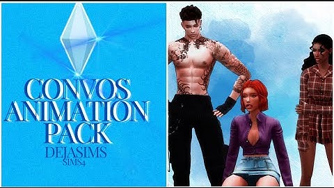 Conversations Animation Pack | Sims 4 Animations