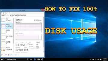 How To Fix Disk Usage 100% [Windows 10/8.1/7]
