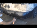 Painting a car part using spray cans Part 2 (Clear Coat)