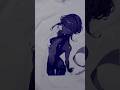 静謐のハサン「…私とキス、してみますか?」【FGO版画部-309】 #Shorts