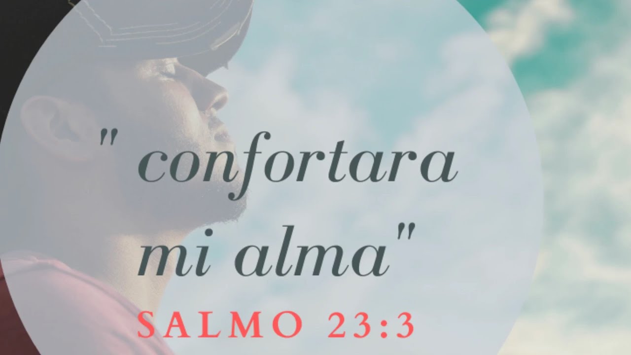 SALMO 23 - SERIES DE REFLEXIONES - Confortara mi Alma - Como encontrar ...