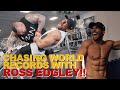 HUMAN DUMBBELL ROWS WITH WORLDS FITTEST MAN! ROSS EDGLEY