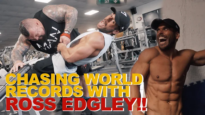 HUMAN DUMBBELL ROWS WITH WORLDS FITTEST MAN! ROSS EDGLEY