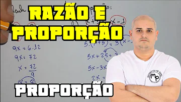 Como encontrar a proporção?