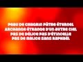 Raphael de Carla Bruni paroles