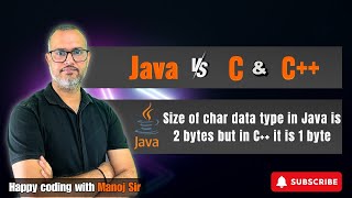 Famous 2.9  Why the size of char is 2 bytes in Java and why does it differ from C and C++ languages? Wealth