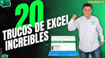 Los 2️⃣0️⃣ trucos y tips que todo usuario de 📢 Excel debe conocer
