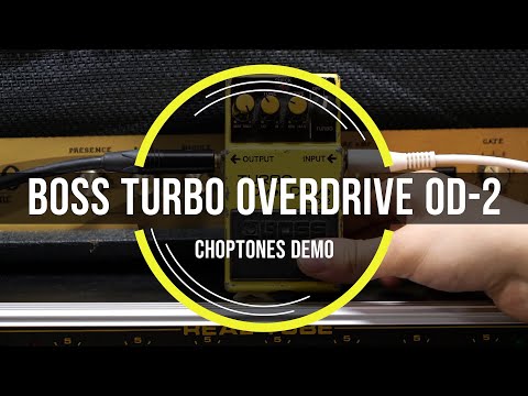Boss OD-2 Turbo Overdrive Japan | Playthrough Demo - YouTube