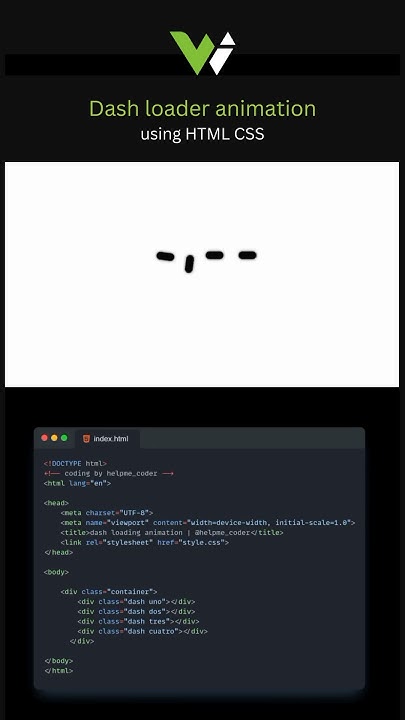 Make super easy dash boarder animation using HTML & CSS. #html #css # ...