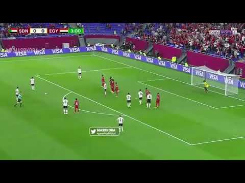 هدف مصر الاول في السودان احمد رفعت كأس العرب قطر ٢٠٢١