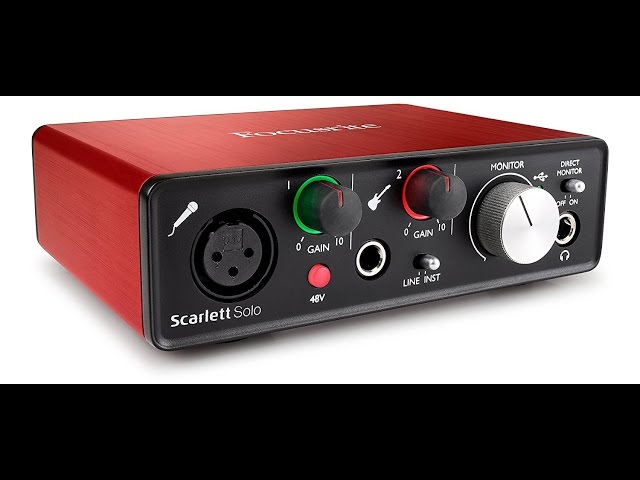 配信機器・PA機器・レコーディング機器 Focusrite Scarlett Solo Studio AKGC214 配信機器・PA機器・レコーディング機器 Focusrite Scarlett Solo