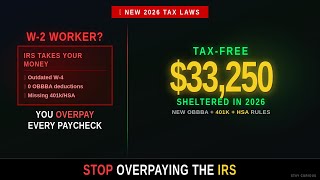 New 2026 Tax Laws Explained: How W-2 Workers Can Save More Money