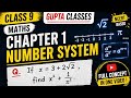 Gupta Classes class 9 maths chapter 1 number system