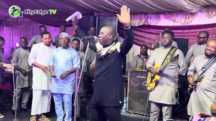 K1 DE ULTIMATE LIVE ON STAGE AT MASTERPIECE ALBUM LAUNCH BY WASIU HARUNA ISHOLA 