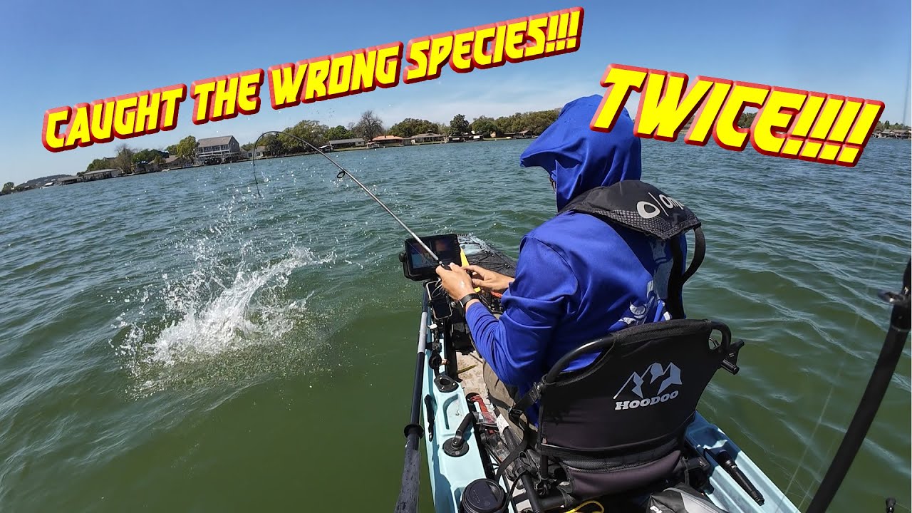 I Caught The Wrong Fish… Twice! #kayak #bass #fishing