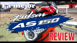 Pulsar AS 150  || LA MEJOR  150 CC que he manejado || OPINIÓN