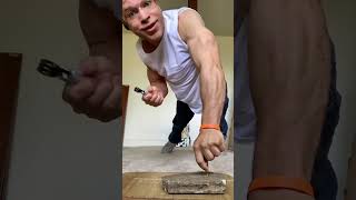 Sure you might not find yourself doing onearm push-ups on a drill bit anytime soon but that wrist