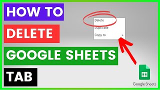 How To Delete Google Sheets Tabs [in 2025]