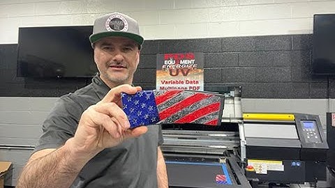 Printing AR Magazine With Mimaki 7151P2 UV Printer