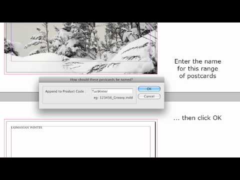 Postcards -- Applescript