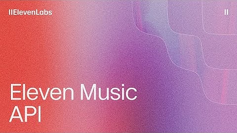 Introducing Eleven Music API - Add Unique AI Music to Your Apps