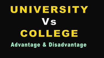 Difference Between University and College || Which one Better || MasterAmit Talks