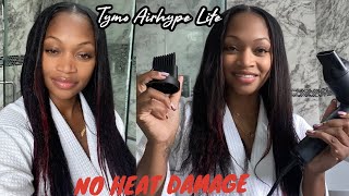 NO HEAT DAMAGE…. I Just Found the BEST hair dryer for HEALTHY RELAXED HAIR| TYMO Airhype Lite screenshot 1