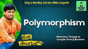 Polymorphism Introduction in Telugu | C# in Telugu